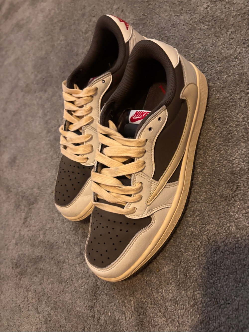Nike Air Jordan 1 Low OG SP Travis Scott Reverse Mocha DM7866-162 Men’s 8.5